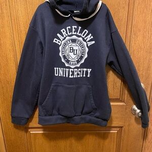 Women’s Navy Barcelona University Hoodie
